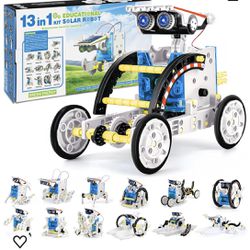 13-in-1 STEM Projects Solar Robot Toy for Kids Ages 8 9 10 11 12 Years Old, Building Science Educational Toys Birthday Gift for Kids Boys Girls 