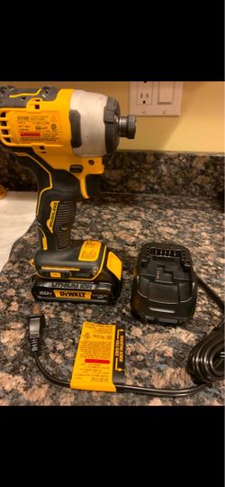DEWALT Impact driver battery and charger
