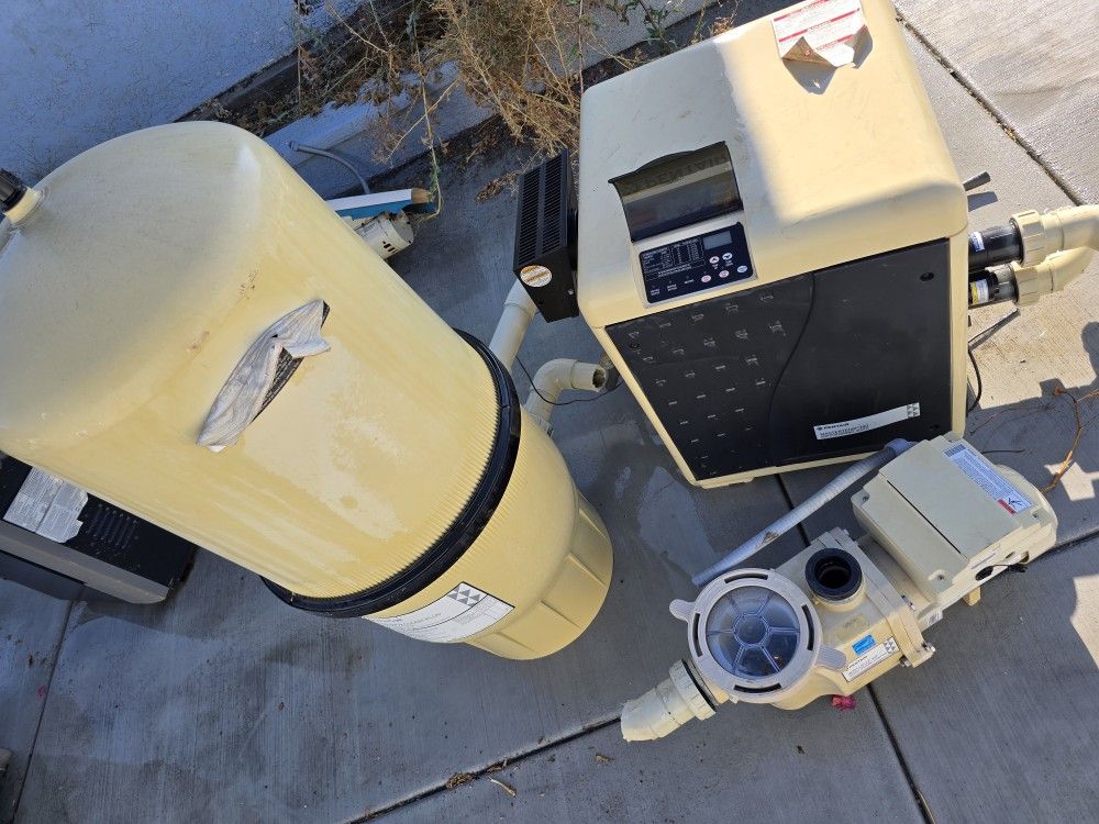 Pentair Pool Equipment Full Setup