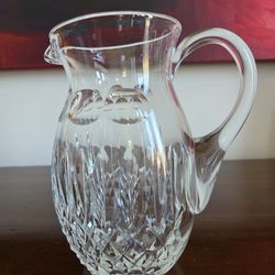 Cut crystal Pitcher - 'Lismore' Pattern