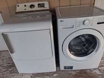 Lg washer/ ge dryer both work great no issues need gone