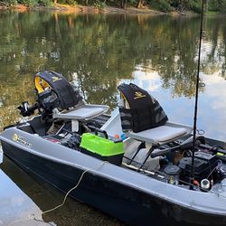 10ft Pontoon Boat 