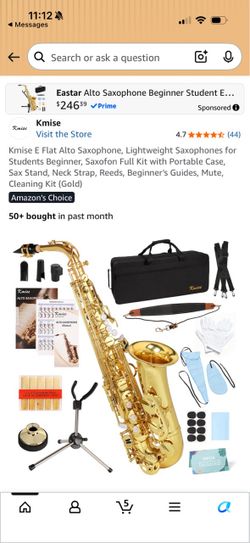 Brand new Saxophone