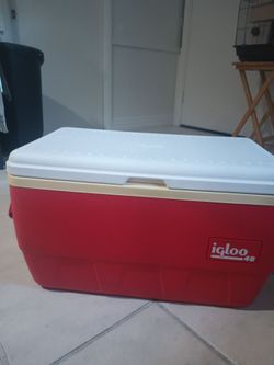 Igloo cooler.    48 quarts