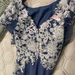 Formal Dress One Blue Size 3 Blue