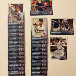 Baseball Cards 29 Minnesota Twins Cards