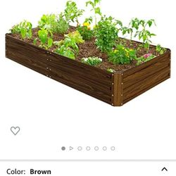 NEW.. has some bent pieces (from shipping) but fixable
SnugNiture Galvanized Raised Garden Bed 6x3x2FT Outdoor Large Metal Planter Box Steel Kit for V