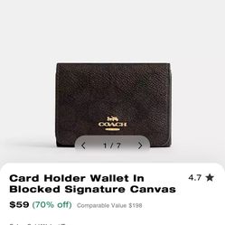Coach Wallet