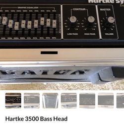 Hartke 3500 Hybrid Tube Bass Guitar Amplifier 