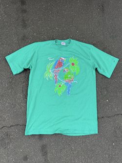 Vintage Y2K parrot tee