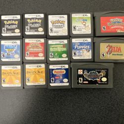 pokemon nintendo ds gba games