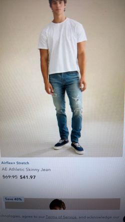 Men’s/teen boy American Eagle athletic Skinny  30x32