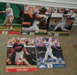 5 NICE SPORTS STAR POSTERS