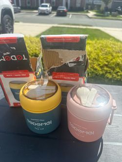 Stainless steel soup cups