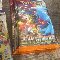 Pokemon Card Packs Japanese 