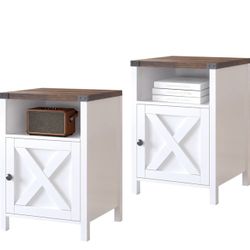 2 Farm House Side Tables
