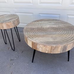 Matching coffee table and side Table