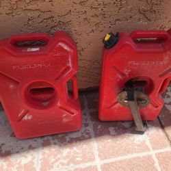 Red Gas Cans