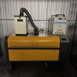 80 W Laser Cutting Machine 