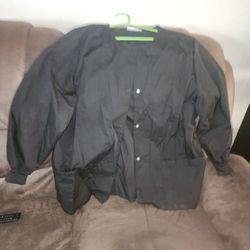Women's New Scrubs Jacket Black