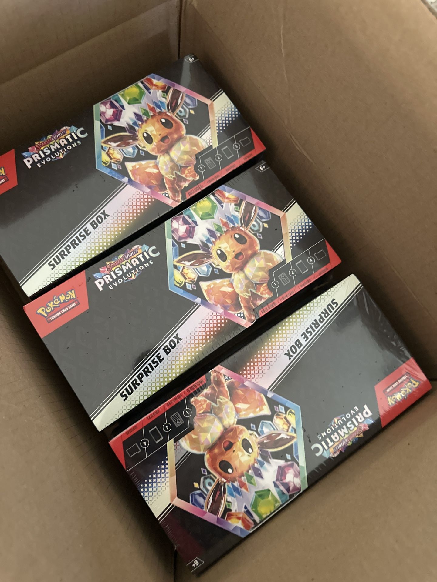 Prismatic Evolutions Surprise Boxes - Pokemon - Sealed