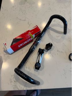 Specialized MTB/Riser Handlebar + 4” Stem Combo – Lightweight Setup