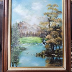 Signed Jeff Prosser Oil Painting , 18x24, PNW Scene