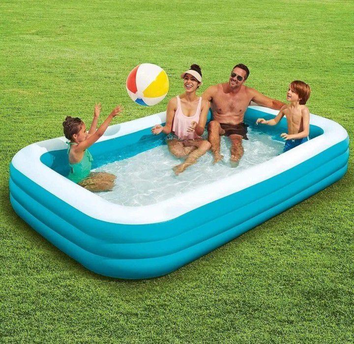 Inflatable Family  Swimming Pool 10 Feet  New In Box  Delivery Available