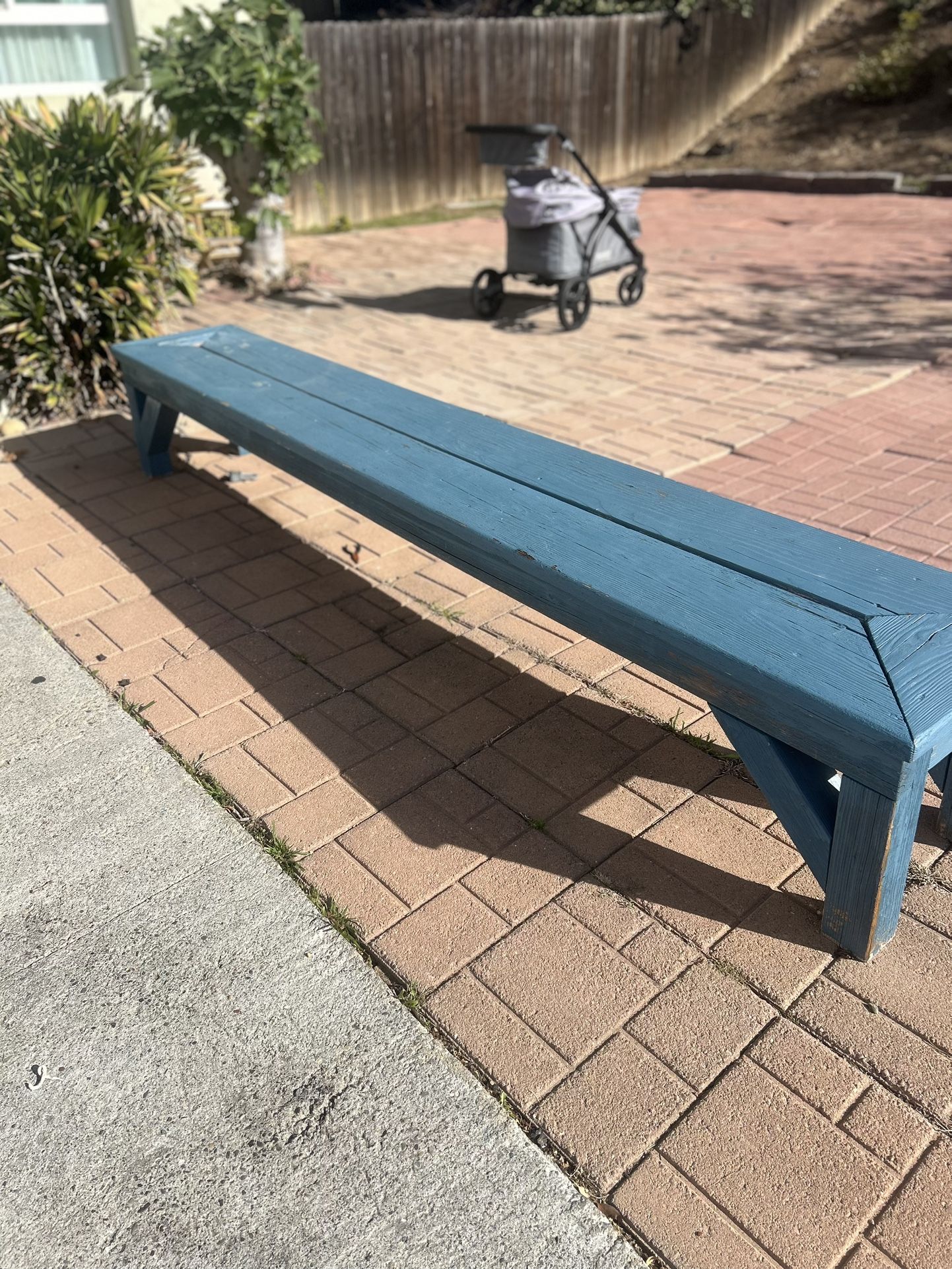 Refurbished Wood Bench