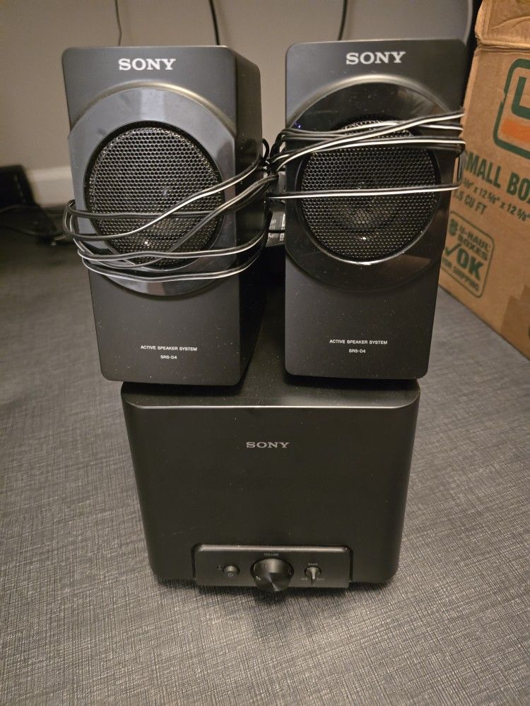 Sony Speaker PC AUX