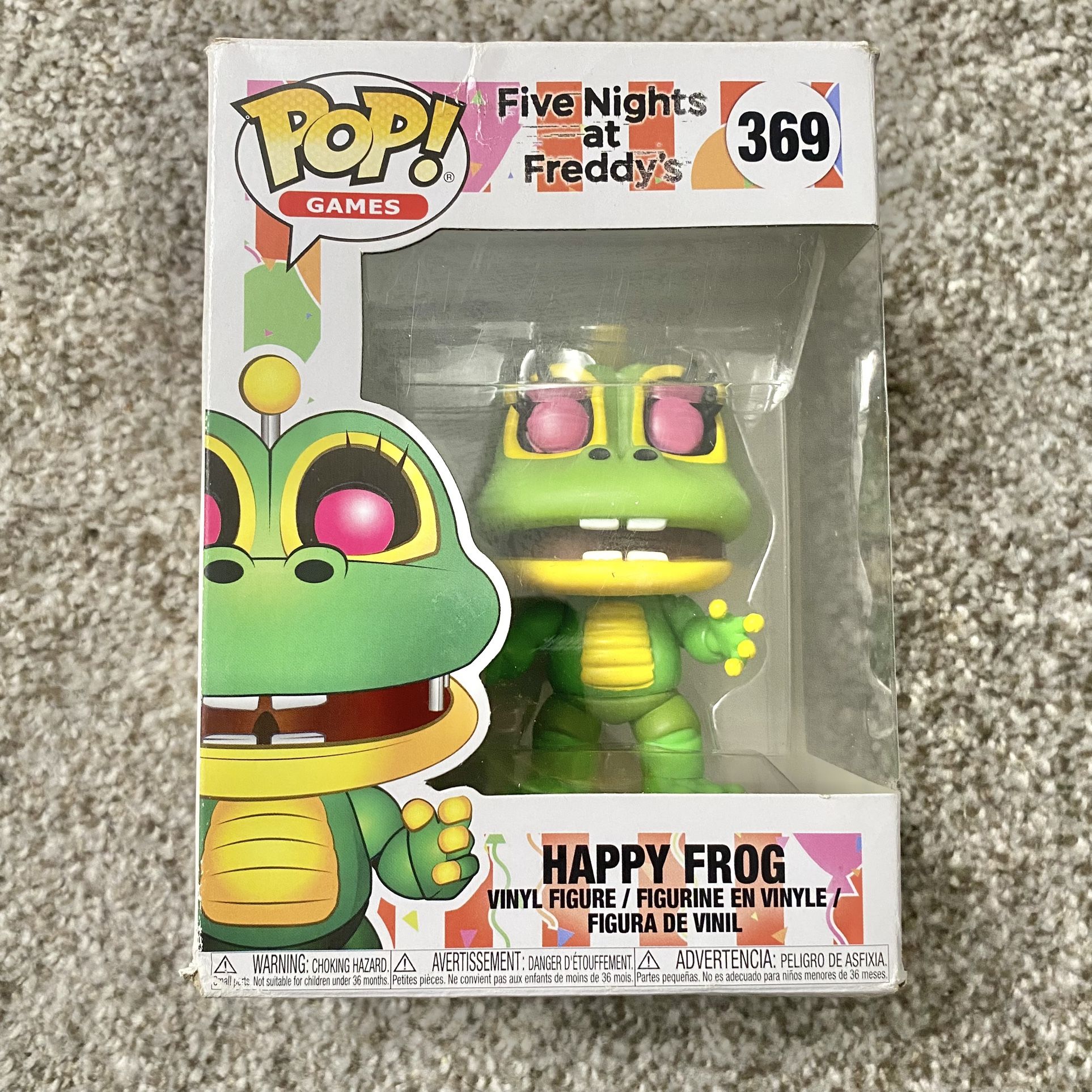 Funko POP! Games Five Nights At Freddy's Pizza Sim Happy Frog Vinyl Figure