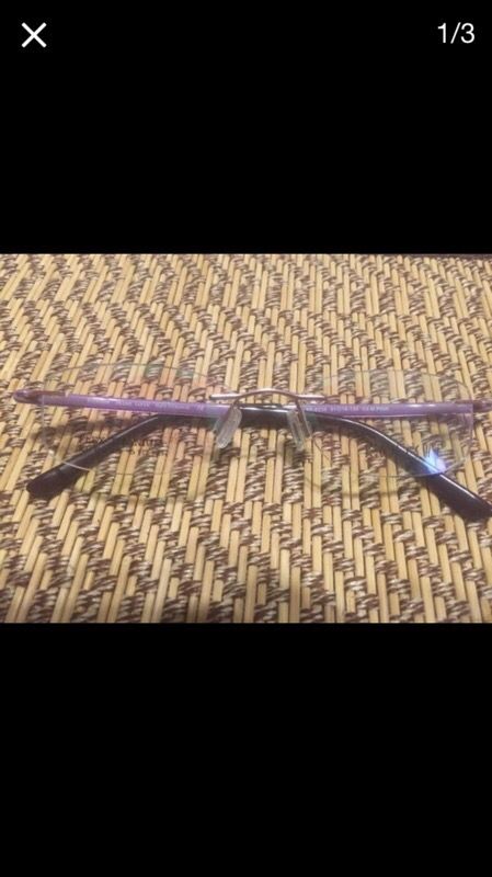 Titanium rimless eyeglasses made in Japan