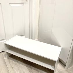 White Shoe Shelf