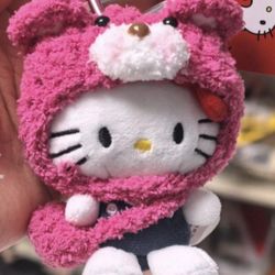 Hello Kitty Plush Keychain 