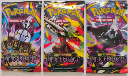 Poke'mon Pitch Black Packs!