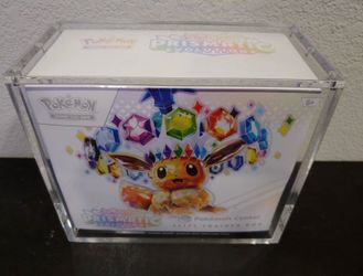 Prismatic Evolution Pokemon Center (PKC) Etb with Acrylic Case