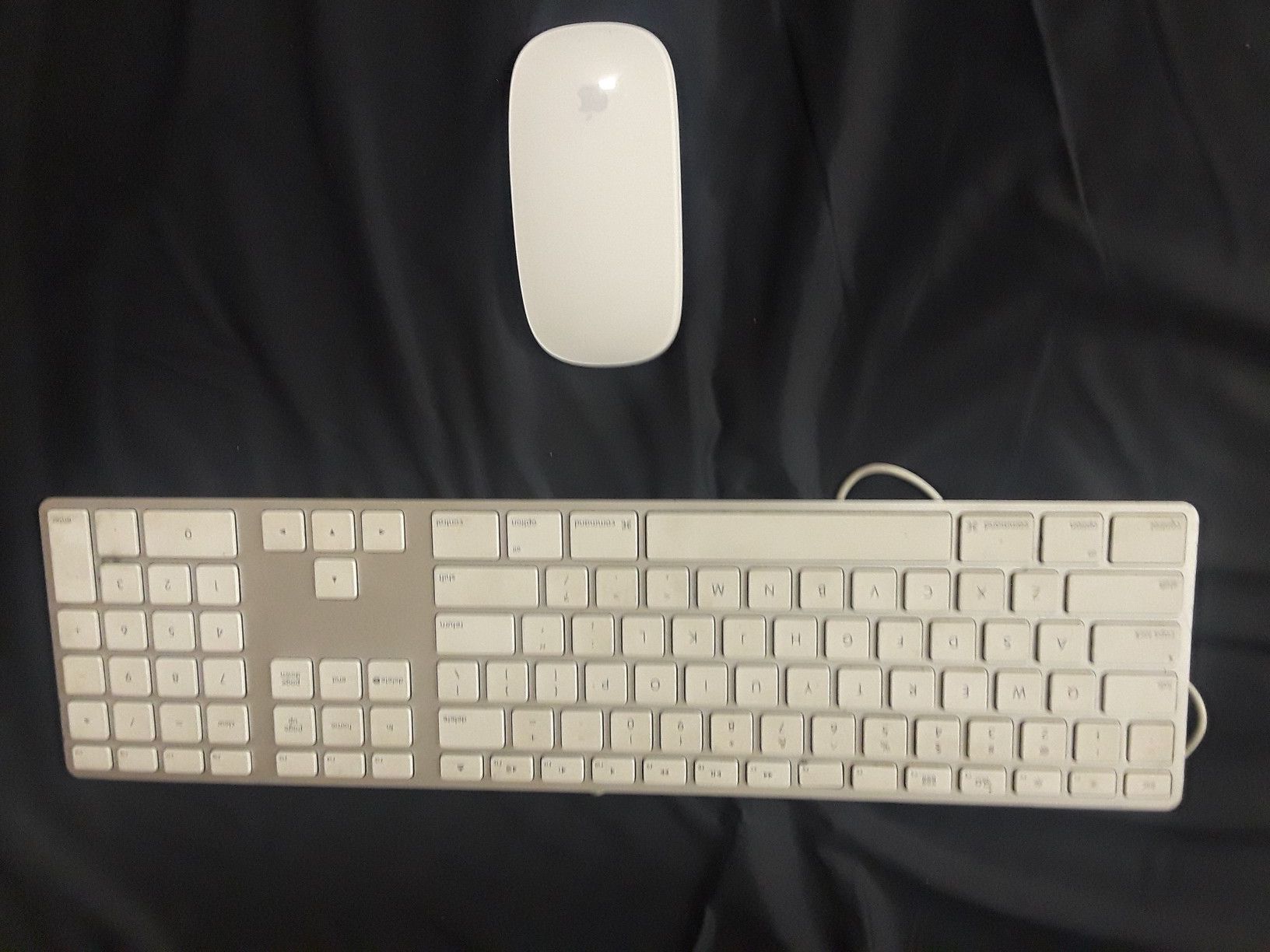 Apple Keyboard and Wireless Mouse