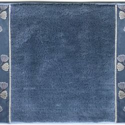 ✌️ Popular Bath Capri, Bath Rug, Slate Blue 