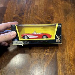 1957 Chevrolet Corvette Convertible Red 1/43 Diecast Model Car by Road Signature