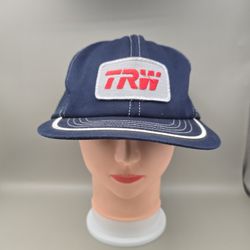 Vintage Swingster TRW Automotive Trucker Patch Adjustable SnapbackHat (No Foam)