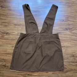 Shein Brown Overall Mini Dress Size 3X