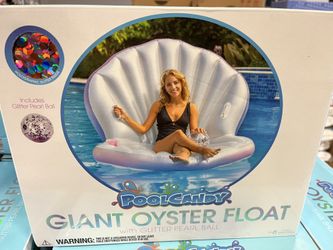 Giant Oyster Float Do You Need One Of These?