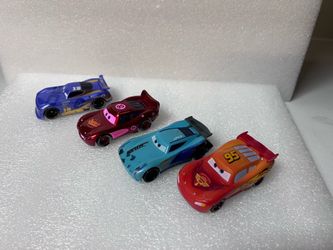 Disney cars very good condition 2 diecast & 2 color change cars