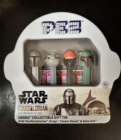 PEZ Star Wars The Mandalorian Collectible Tin ~ BNIP