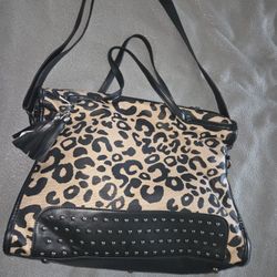 Cheetah Print Purse