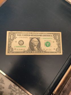 Radar Note Special Serial Number 