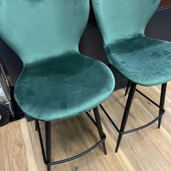 Green Dinning Chair 