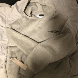 Grey Essentials Hoodie 