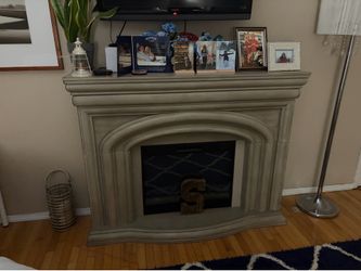 Modern electric fireplace