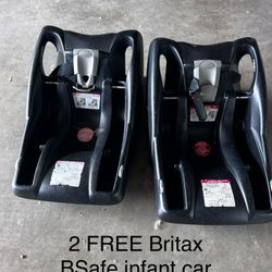 Free Britax BSafe Infant Car Seat Bases